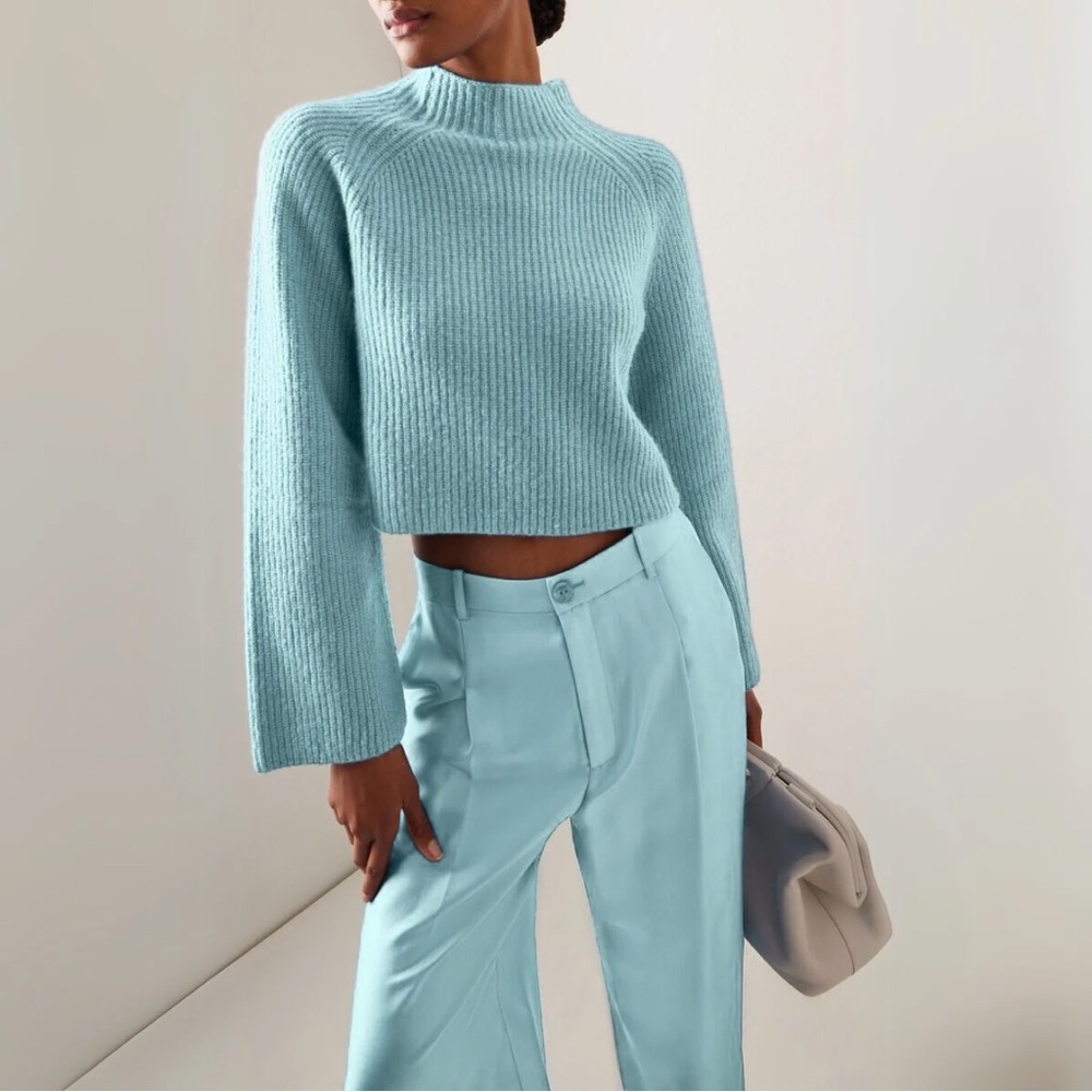 LaPointe Cowl Neck Sweater